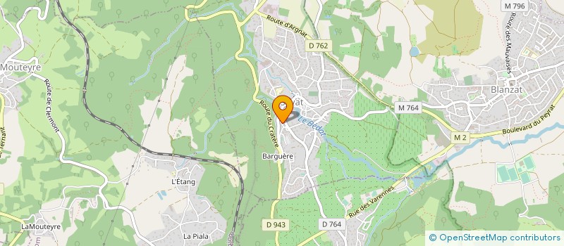 localisation de l'entreprise MONSIEUR LUC GUYONNET à SAYAT