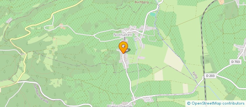 localisation de l'entreprise MONSIEUR LUC HALLER  NOTHALTEN