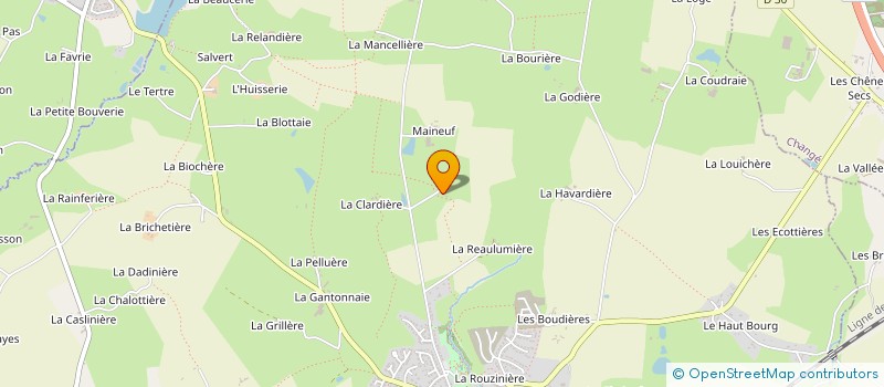 localisation de l'entreprise MONSIEUR LUC HAMON  LE GENEST-SAINT-ISLE