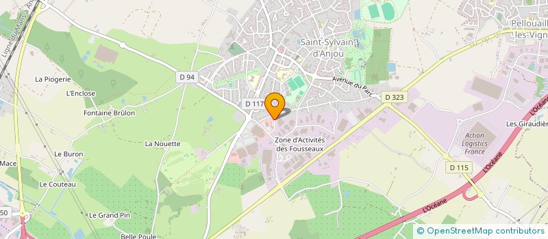 localisation de l'entreprise MONSIEUR LUC HAZOTTE à VERRIERES-EN-ANJOU