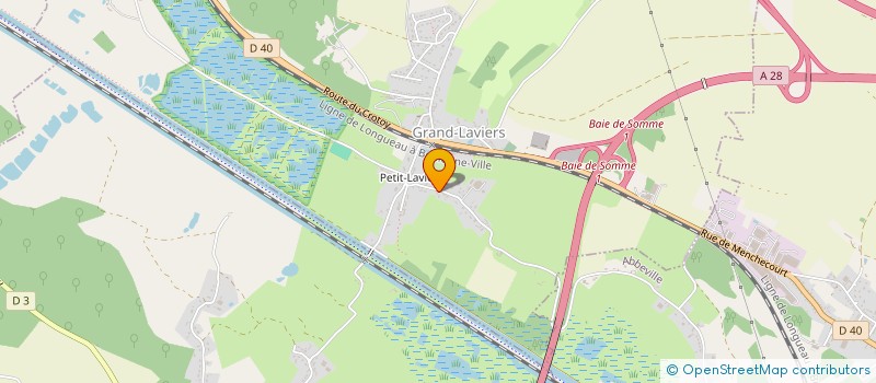 localisation de l'entreprise MONSIEUR LUC HECQUET  LE TITRE