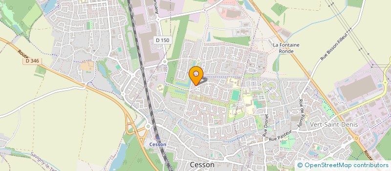 localisation de l'entreprise MONSIEUR LUC-HENRI DEGNY  CESSON