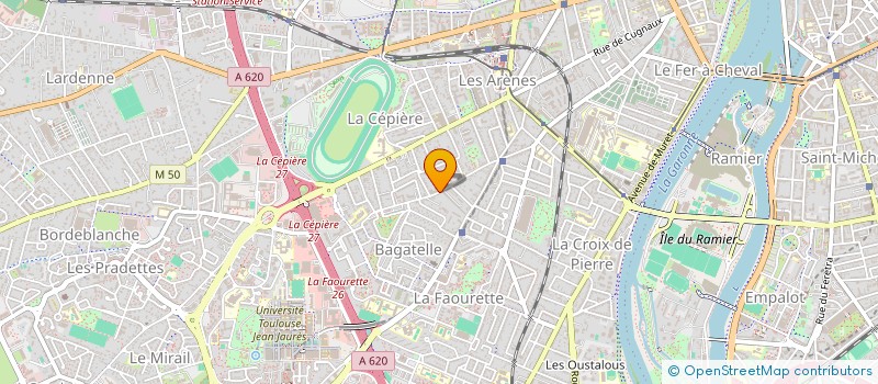 localisation de l'entreprise MONSIEUR LUC HENRY à TOULOUSE