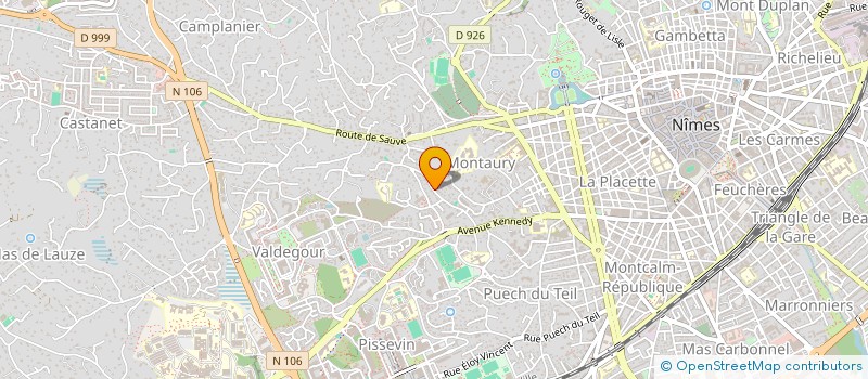 localisation de l'entreprise MONSIEUR LUC HERBAU  NIMES