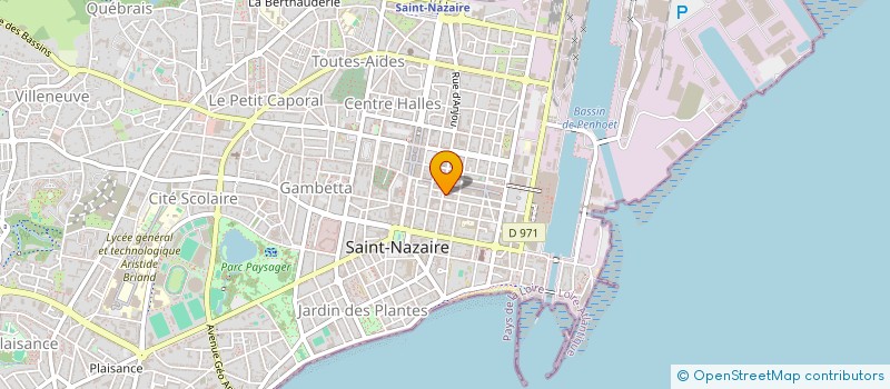 localisation de l'entreprise MONSIEUR LUC HERVIOU  SAINT-NAZAIRE