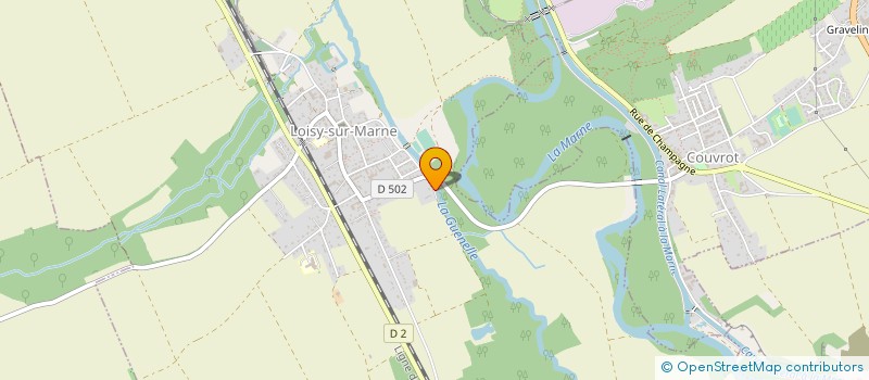 localisation de l'entreprise MONSIEUR LUC HERY  LOISY-SUR-MARNE