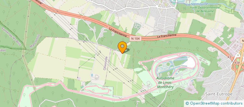 localisation de l'entreprise MONSIEUR LUC HOFFMANN à LINAS