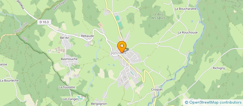 localisation de l'entreprise MONSIEUR LUC IBO  JONZIEUX