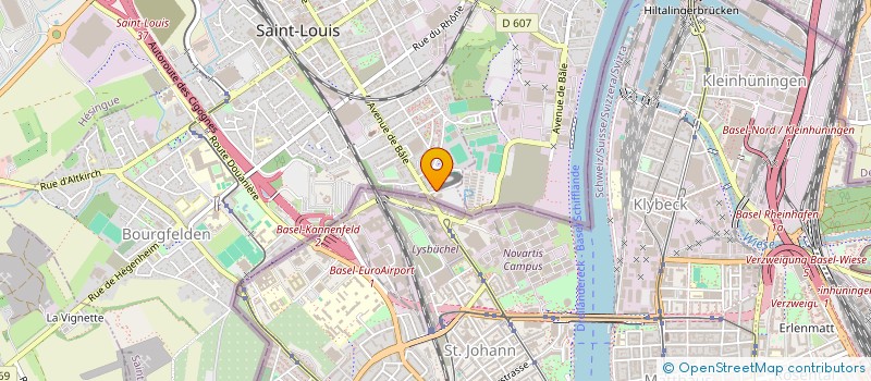 localisation de l'entreprise MONSIEUR LUC IGERT à SAINT-LOUIS