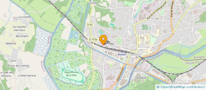 localisation de l'entreprise MONSIEUR LUC JAPPE  REDON