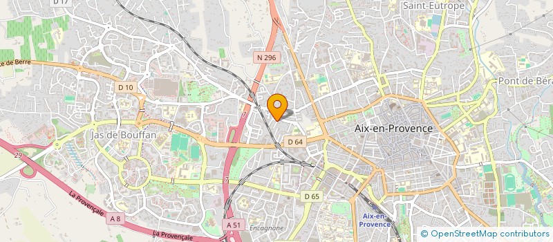 localisation de l'entreprise MONSIEUR LUC JAVOS à AIX-EN-PROVENCE
