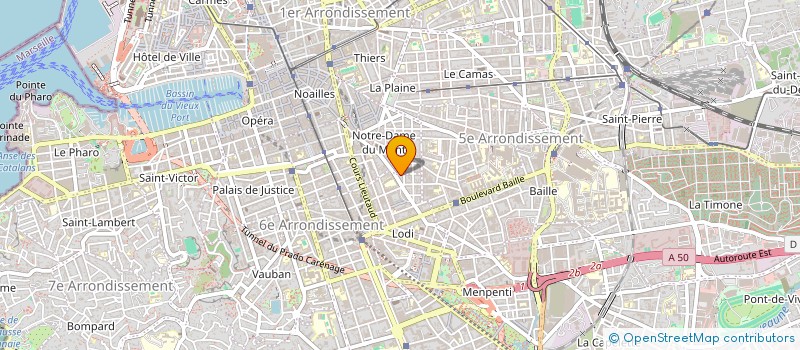 localisation de l'entreprise MONSIEUR LUC JEAND'HEUR à MARSEILLE