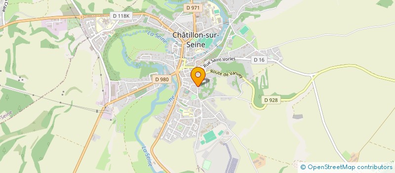 localisation de l'entreprise MONSIEUR LUC JEANNIN-NALTET  CHATILLON-SUR-SEINE