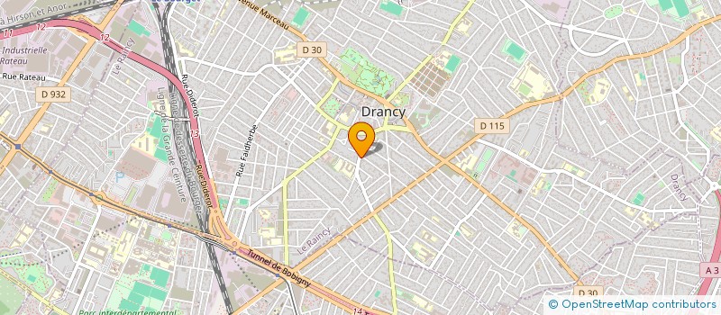 localisation de l'entreprise MONSIEUR LUC JI  DRANCY