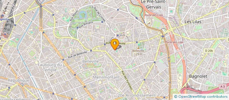 localisation de l'entreprise MONSIEUR LUC JIMENEZ  PARIS