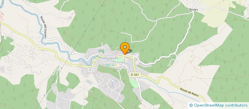 localisation de l'entreprise MONSIEUR LUC JOURJON  JOUQUES