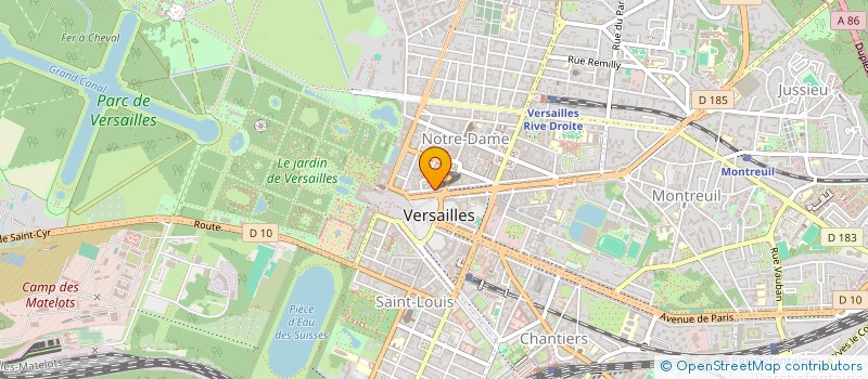localisation de l'entreprise MONSIEUR LUC JULLIEN à VERSAILLES