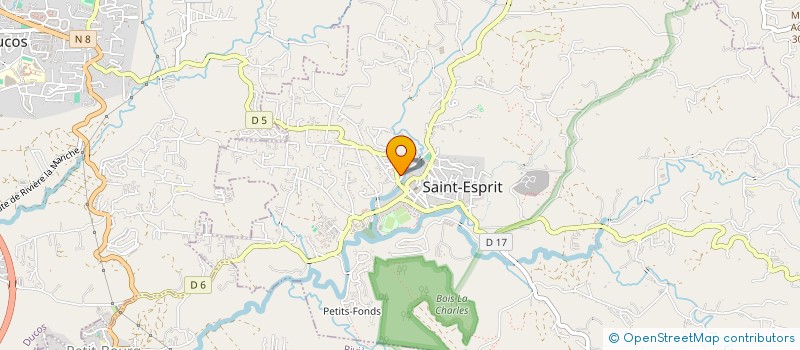 localisation de l'entreprise MONSIEUR LUC KABILE à SAINT-ESPRIT