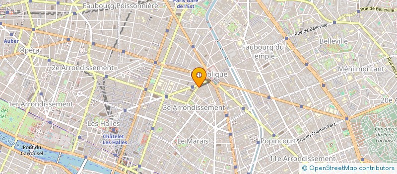 localisation de l'entreprise MONSIEUR LUC KAMDJON à PARIS