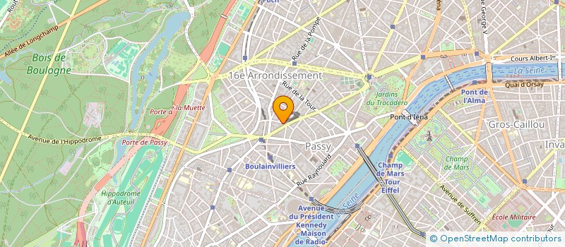 localisation de l'entreprise MONSIEUR LUC KARSENTY  PARIS