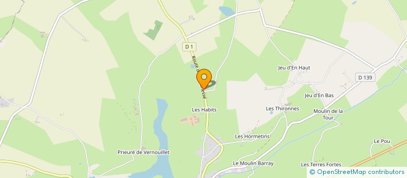 localisation de l'entreprise MONSIEUR LUC KIEFER  SAINT-LEOPARDIN-D AUGY