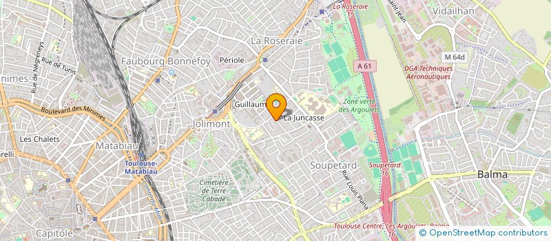 localisation de l'entreprise MONSIEUR LUC LABALETTE à TOULOUSE