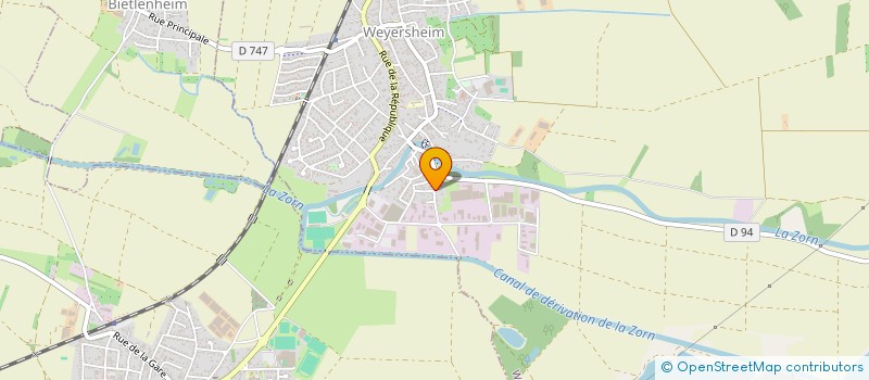 localisation de l'entreprise MONSIEUR LUC LAEUFER  WEYERSHEIM