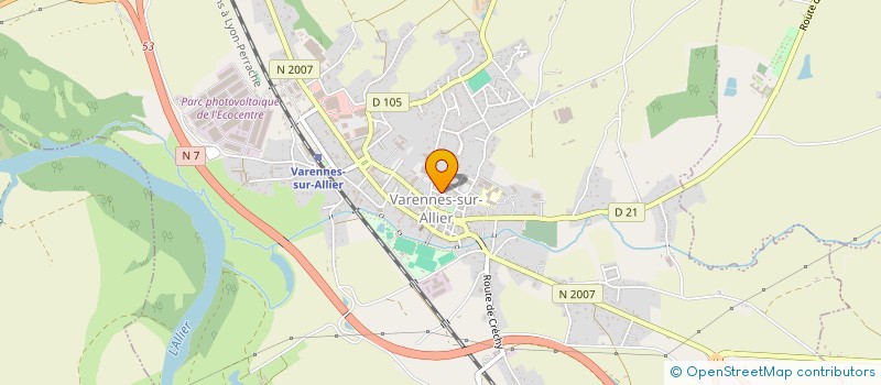 localisation de l'entreprise MONSIEUR LUC LAFOND à VARENNES-SUR-ALLIER
