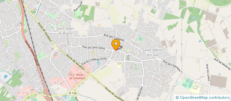 localisation de l'entreprise MONSIEUR LUC LAMBERT à SAINT-DENIS-EN-VAL