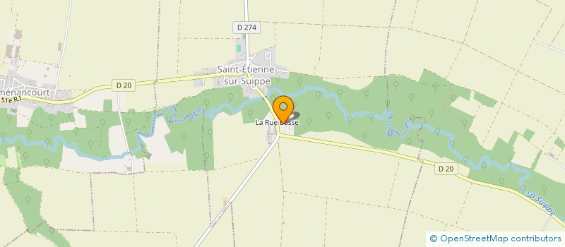 localisation de l'entreprise MONSIEUR LUC LANCELIN  SAINT-ETIENNE-SUR-SUIPPE