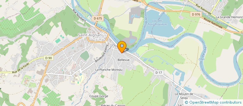 localisation de l'entreprise MONSIEUR LUC LARROUSSE-LACOU  SEIGY