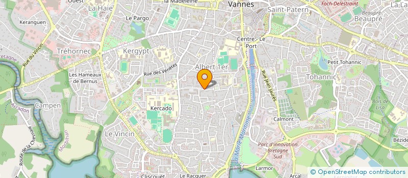 localisation de l'entreprise MONSIEUR LUC LAUDRIN à VANNES