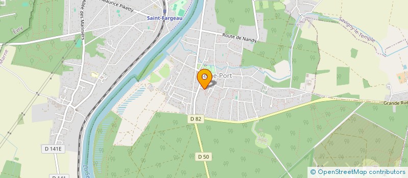 localisation de l'entreprise MONSIEUR LUC LAYEC  SEINE-PORT