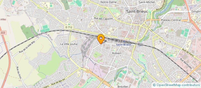 localisation de l'entreprise MONSIEUR LUC LE BARBU à SAINT-BRIEUC