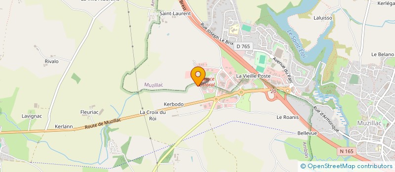 localisation de l'entreprise MONSIEUR LUC LE MELLEC  AMBON