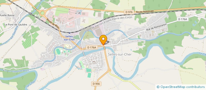 localisation de l'entreprise MONSIEUR LUC LE NAOUR  SELLES-SUR-CHER