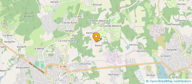 localisation de l'entreprise MONSIEUR LUC LE QUAY  CARNAC