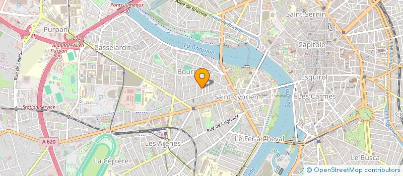 localisation de l'entreprise MONSIEUR LUC LEBLANC à TOULOUSE