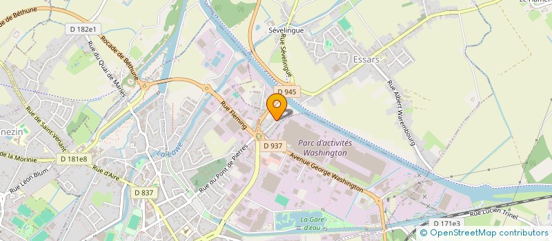 localisation de l'entreprise MONSIEUR LUC LECOMTE  ESSARS