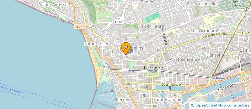 localisation de l'entreprise MONSIEUR LUC LEFEBVRE à LE HAVRE