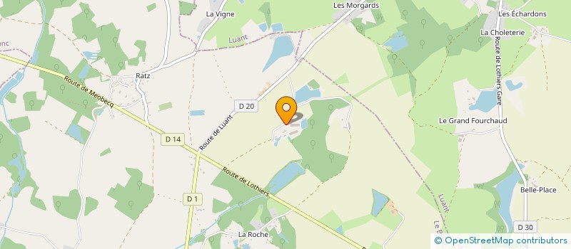 localisation de l'entreprise MONSIEUR LUC LEFRANC à LA PEROUILLE