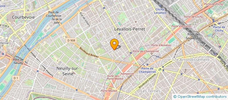 localisation de l'entreprise MONSIEUR LUC LEGOFF à LEVALLOIS-PERRET