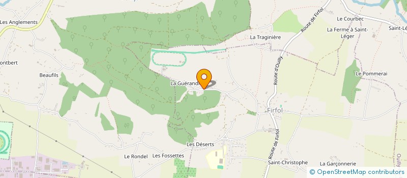 localisation de l'entreprise MONSIEUR LUC LEGROS  FIRFOL