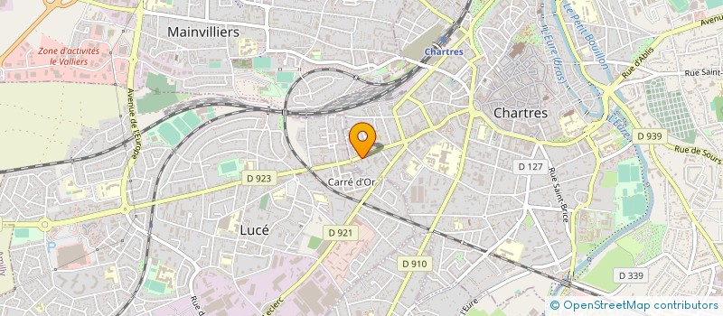 localisation de l'entreprise MONSIEUR LUC LEJEUNE à CHARTRES