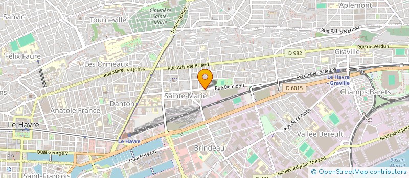 localisation de l'entreprise MONSIEUR LUC LEMARCIS  LE HAVRE