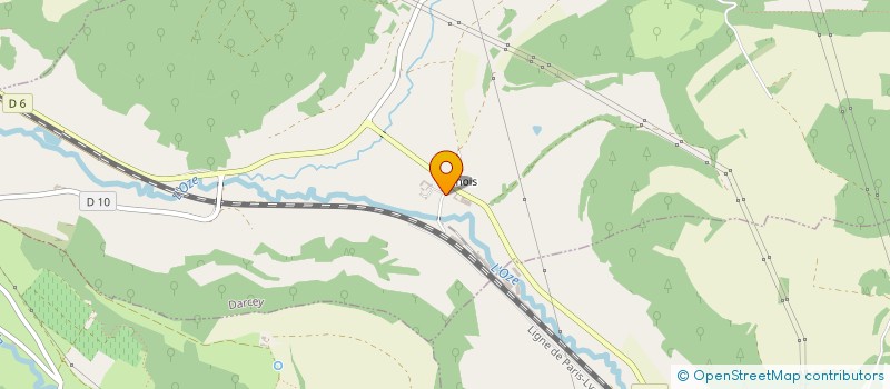 localisation de l'entreprise MONSIEUR LUC LEMOINE  LA ROCHE-VANNEAU