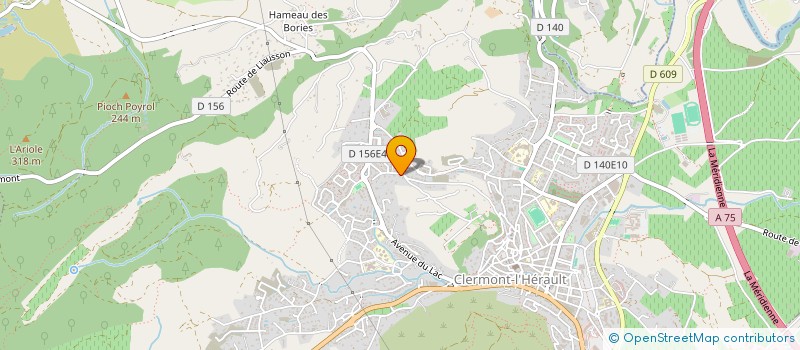 localisation de l'entreprise MONSIEUR LUC LEMONNIER  CEYRAS