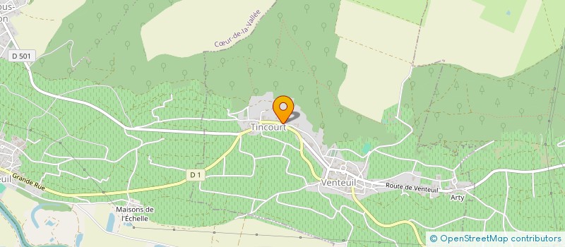 localisation de l'entreprise MONSIEUR LUC LEPERRE  VENTEUIL