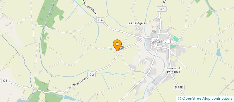 localisation de l'entreprise MONSIEUR LUC LEPLUS  GARGANVILLAR