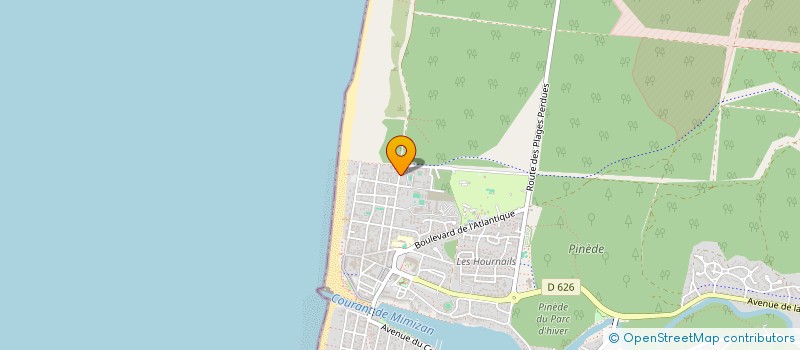 localisation de l'entreprise MONSIEUR LUC LERAY  MIMIZAN